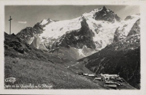 La Grave, vue du hameau du Chazelet, et de la Meije. Carte Postale Gep.